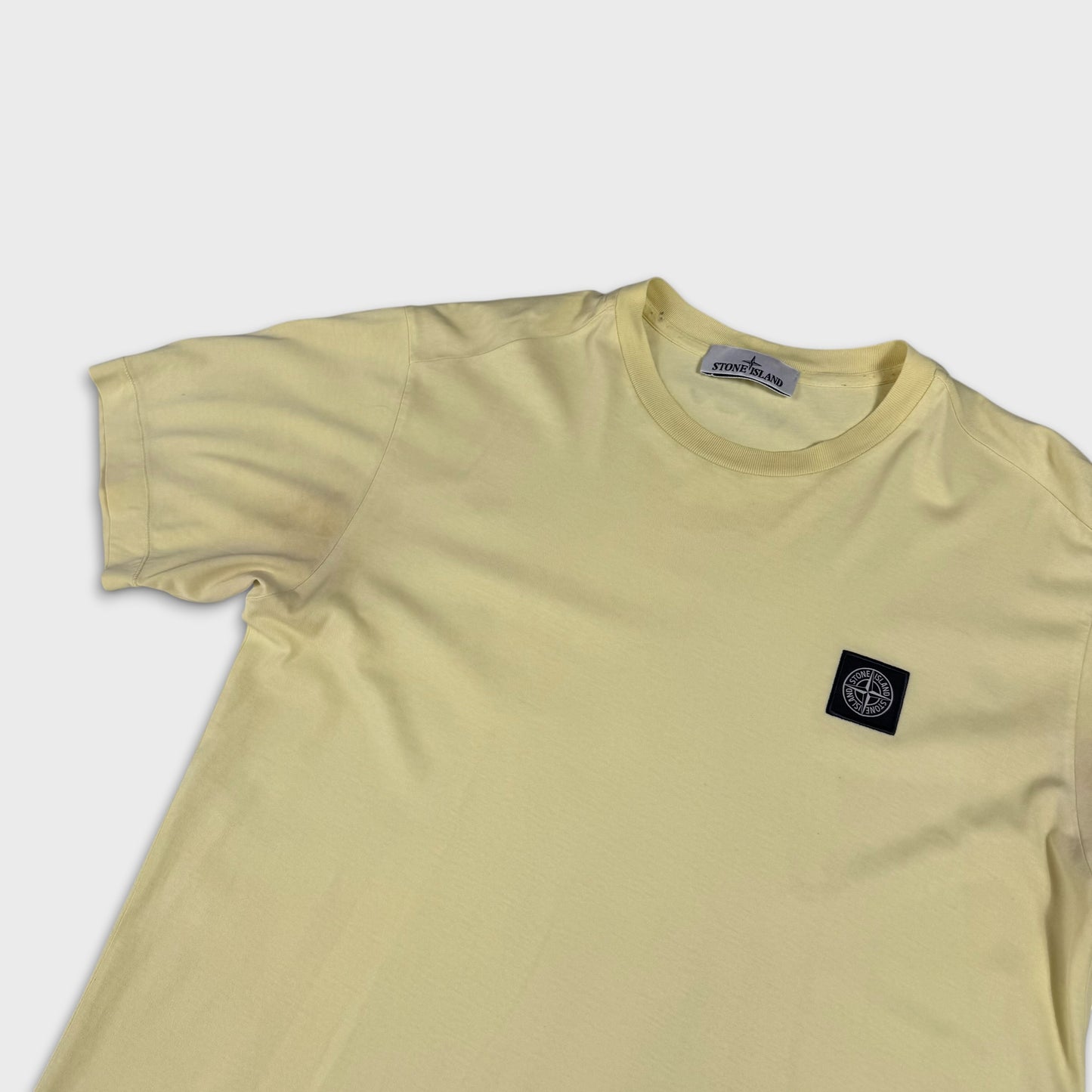 Stone Island Yellow Compass T-Shirt M