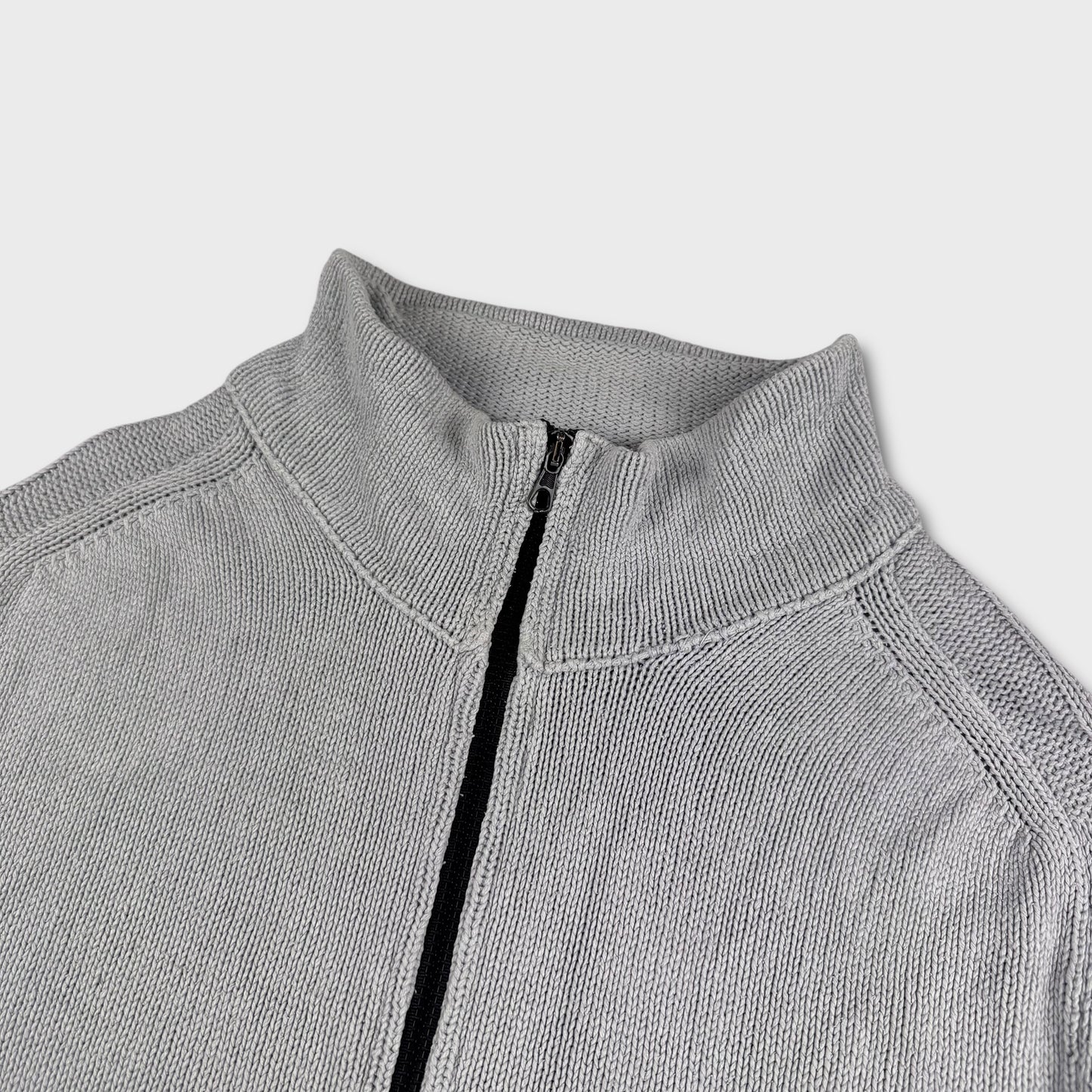 Stone Island Knit Zip Up Jumper XL