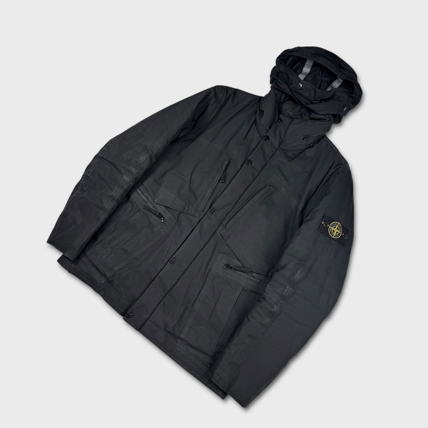 Stone Island Water Repellant Supima Cotton Primaloft Jacket L