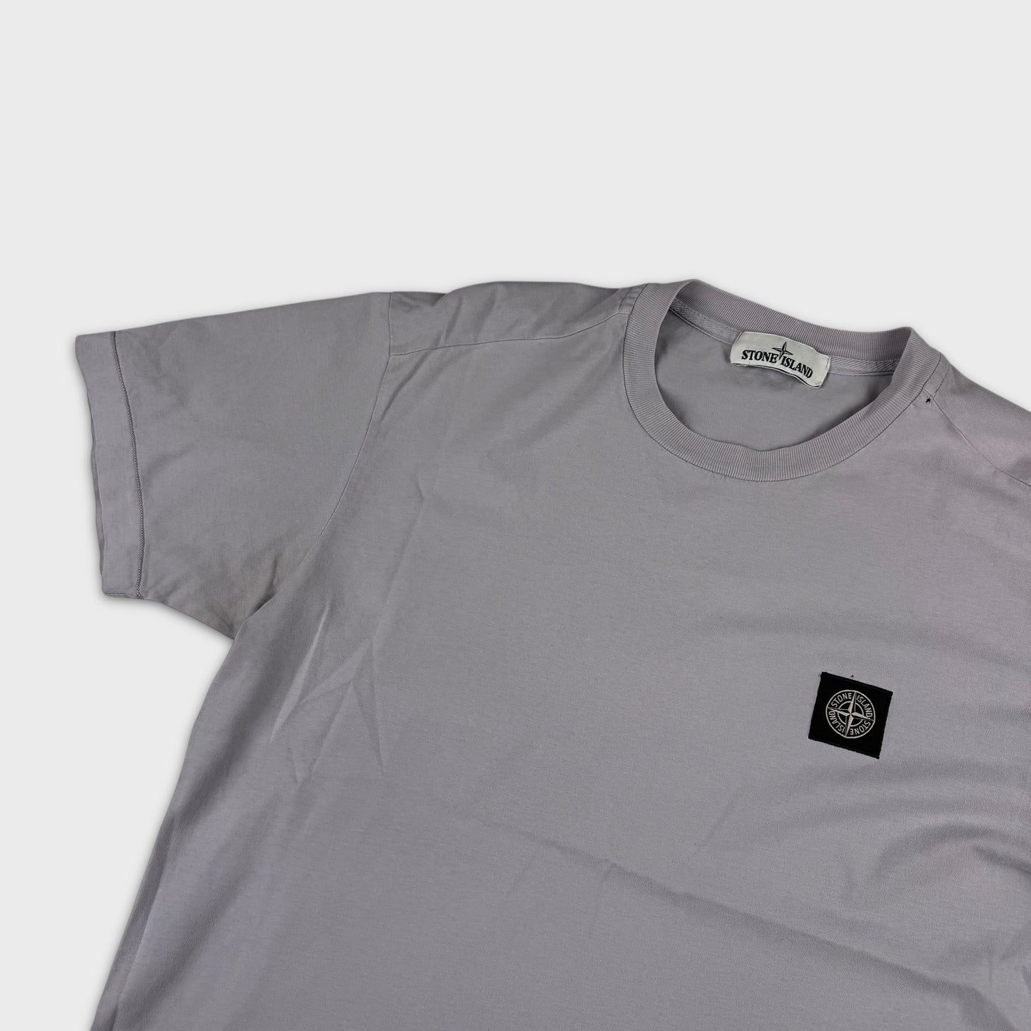 Stone Island Lavender Compass T-Shirt L