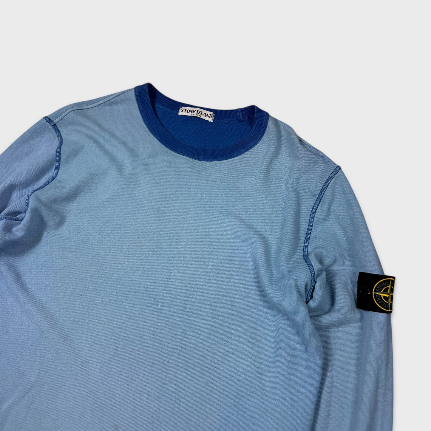 Stone Island 2000’s Two-Tone Crewneck XL