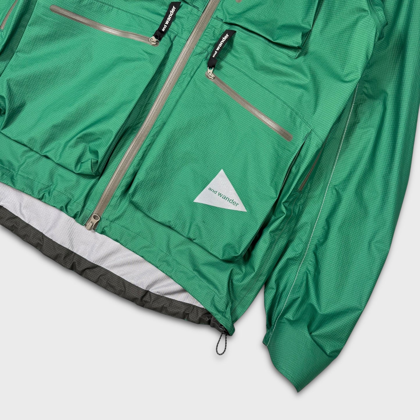 And Wander Pertex Field Water-Resistant Jacket M