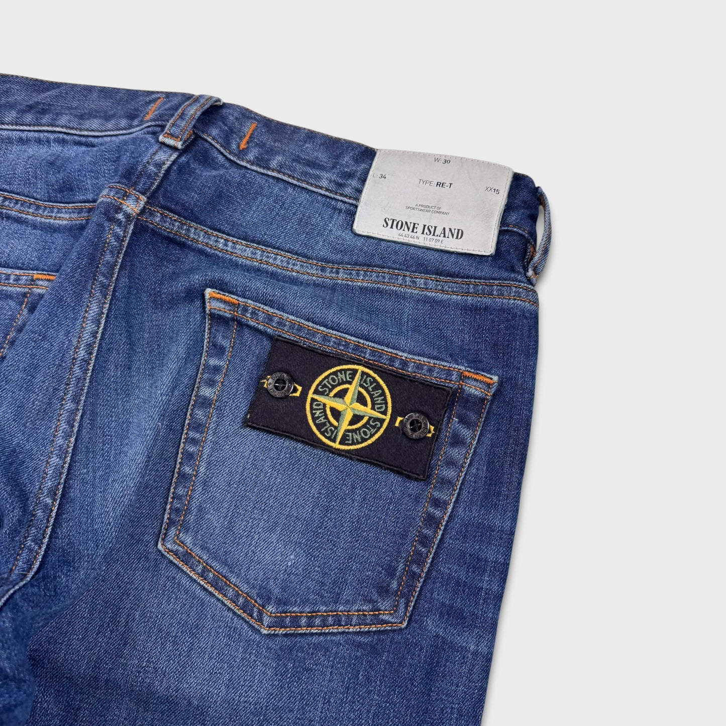 Stone Island Blue Denim Jeans W30