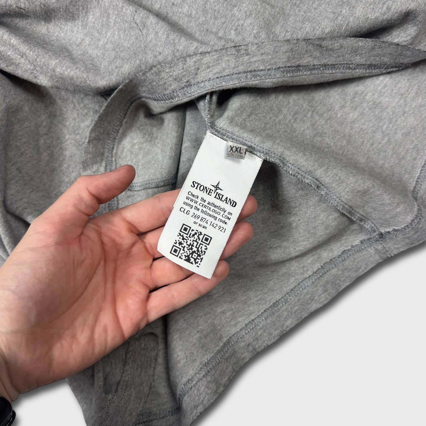 Stone Island Compass Dust Effect T-Shirt XXL