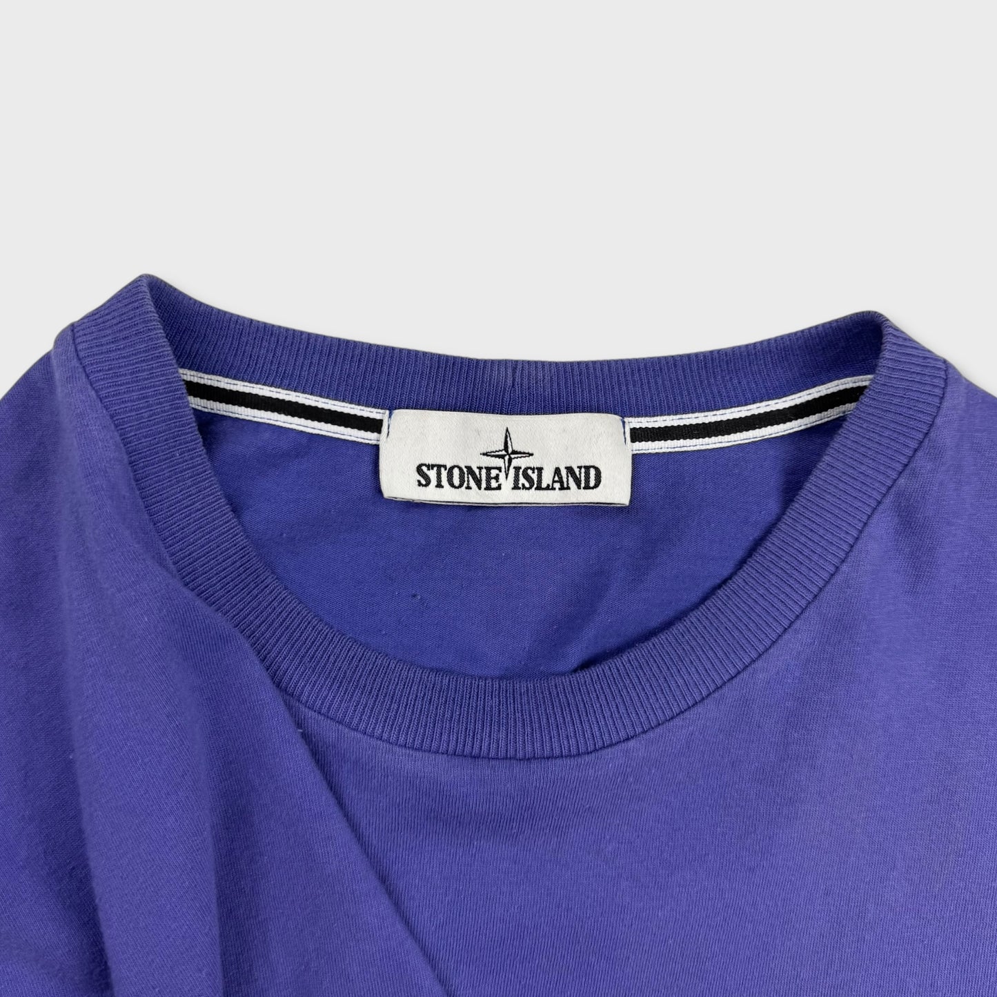 Stone Island Royal Blue Graphic T-Shirt M