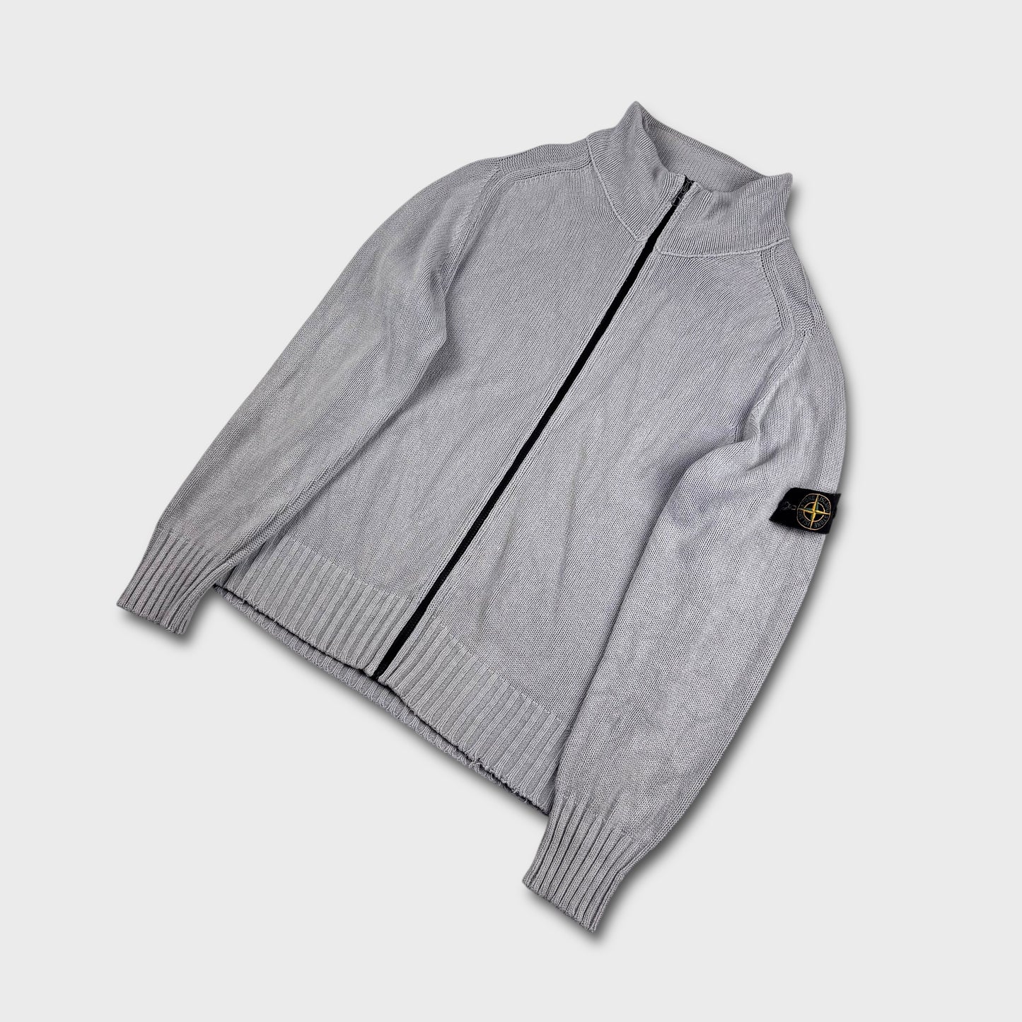 Stone Island Knit Zip Up Jumper XL