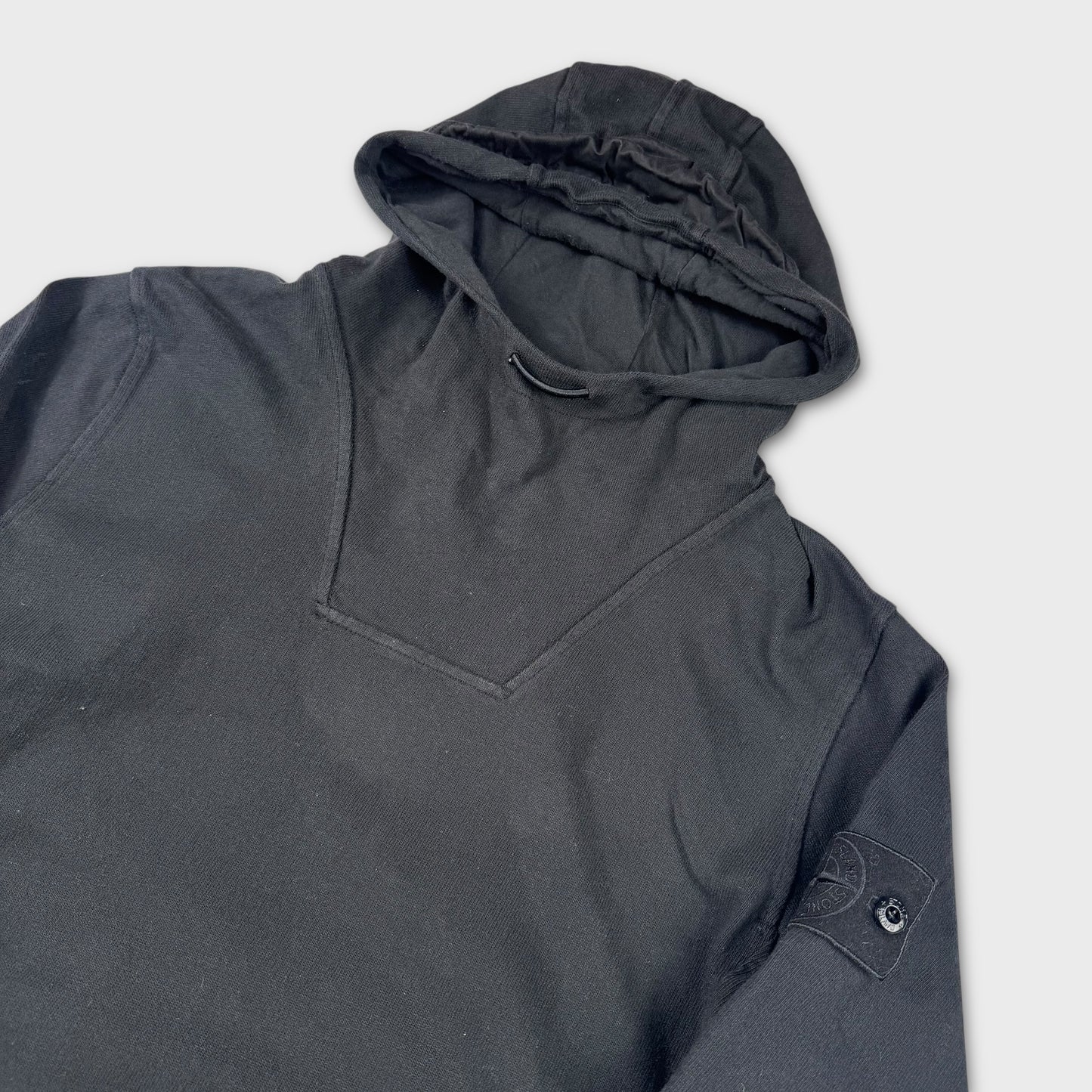 Stone Island ‘Ghost’ Black Hoodie S