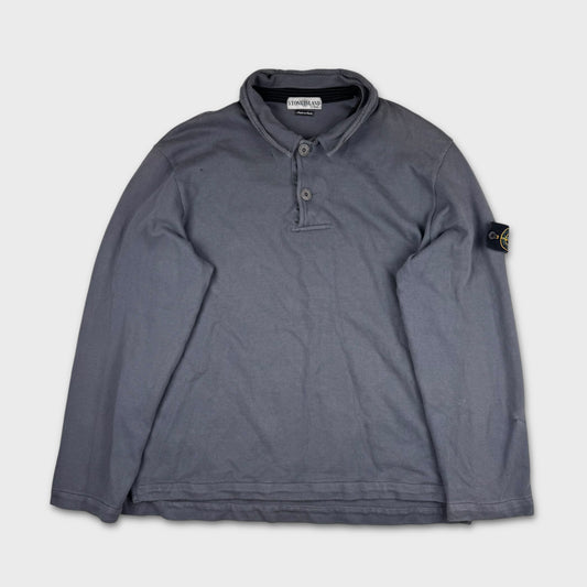 Stone Island Vintage Button Up Sweatshirt XL