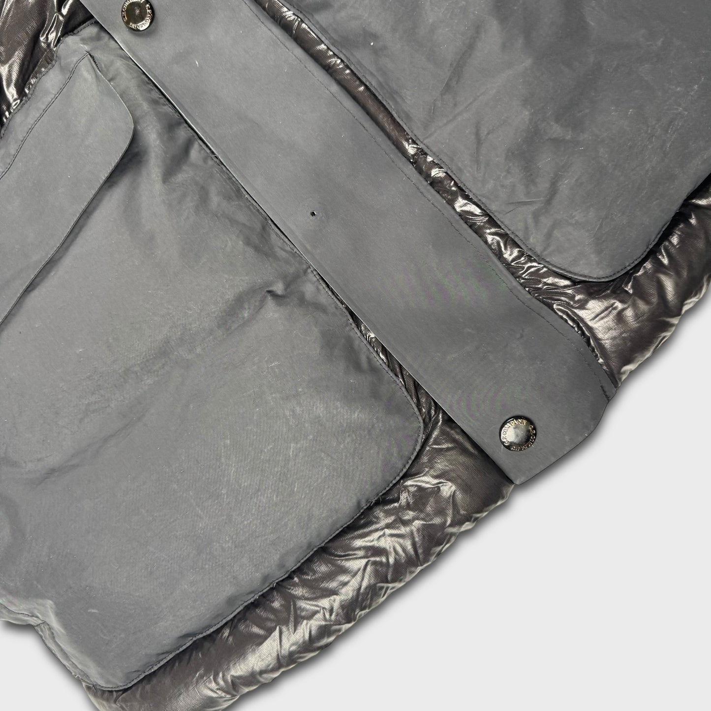 CP Company Black DD Shell Puffer Jacket M