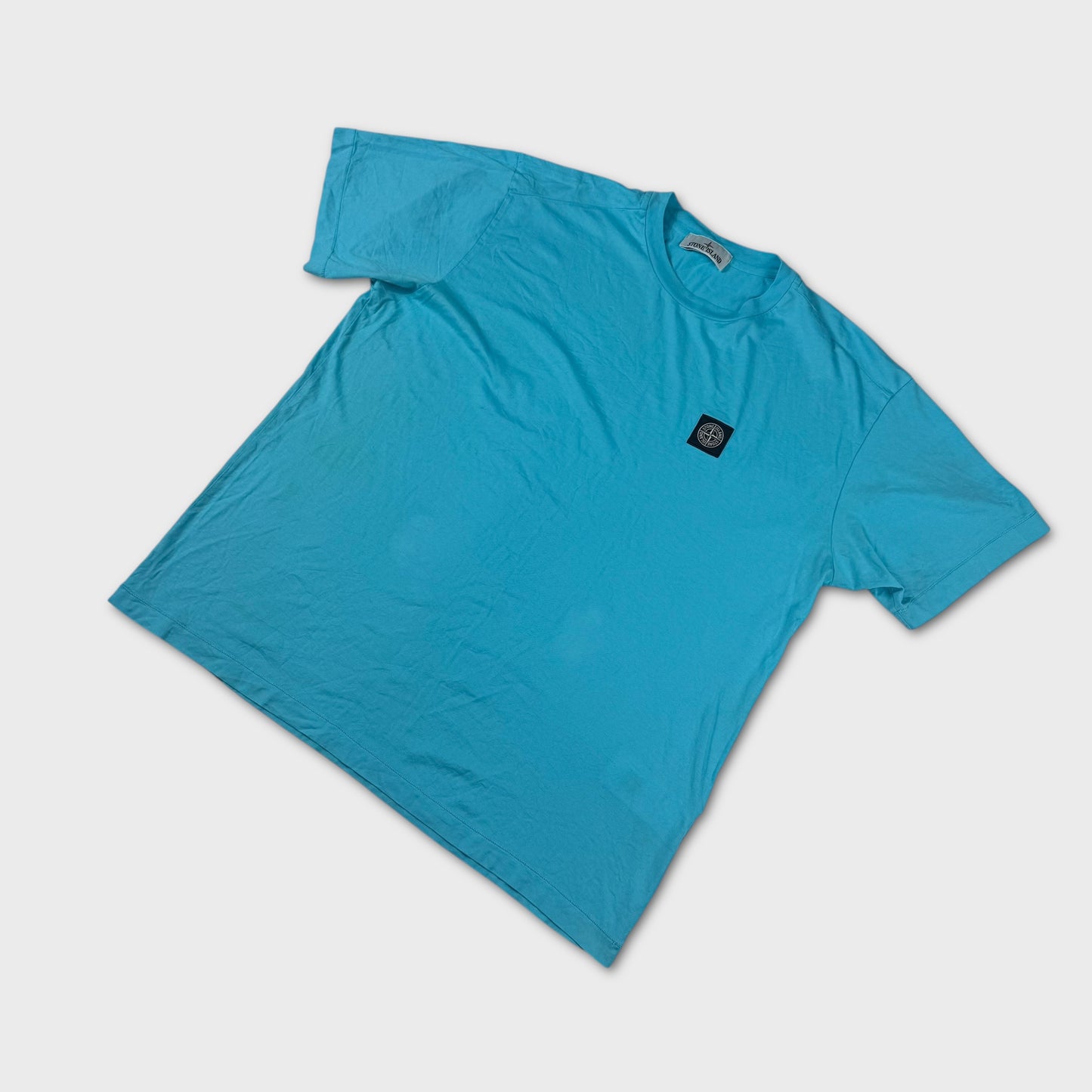 Stone Island Turquoise Compass T-Shirt XXL