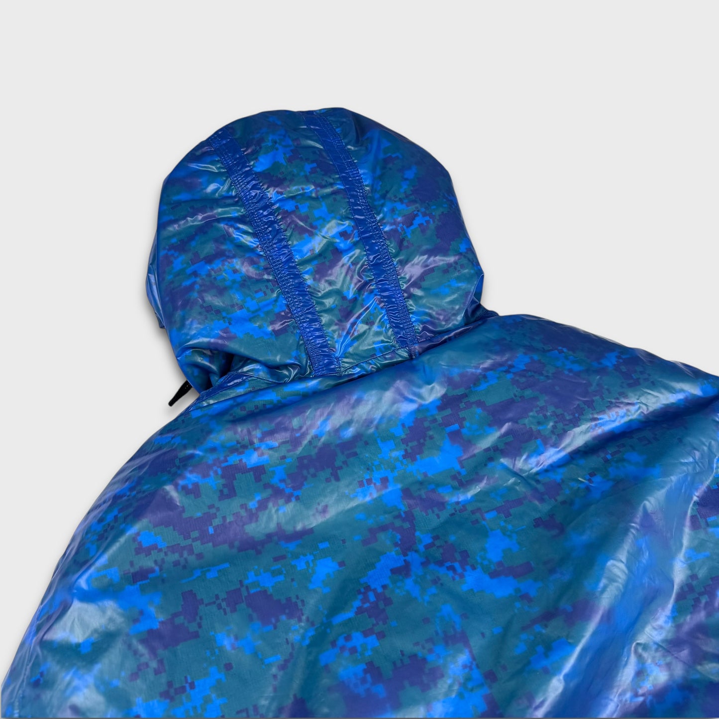 Stone Island 2007 Camo Goose Down Puffer Jacket L