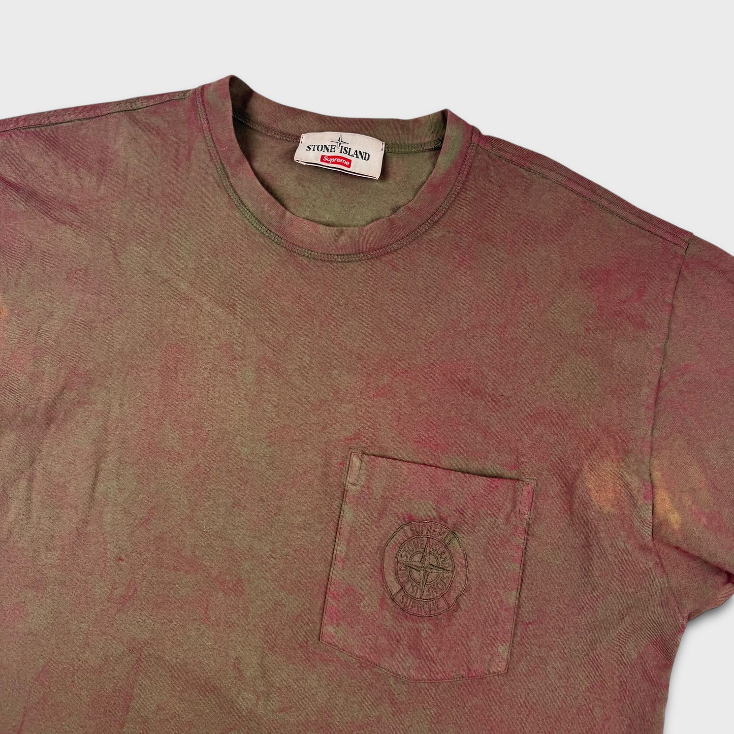 Stone Island x Supreme Dust Effect T-Shirt M