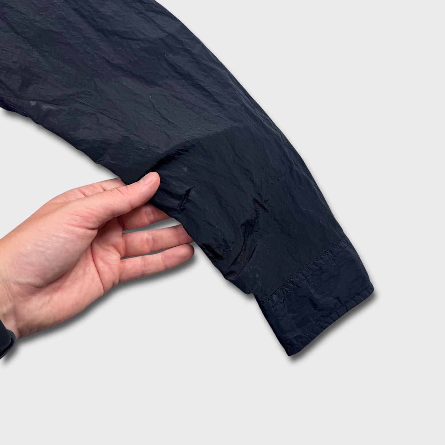 Stone Island Dark Navy Nylon Metal Overshirt L
