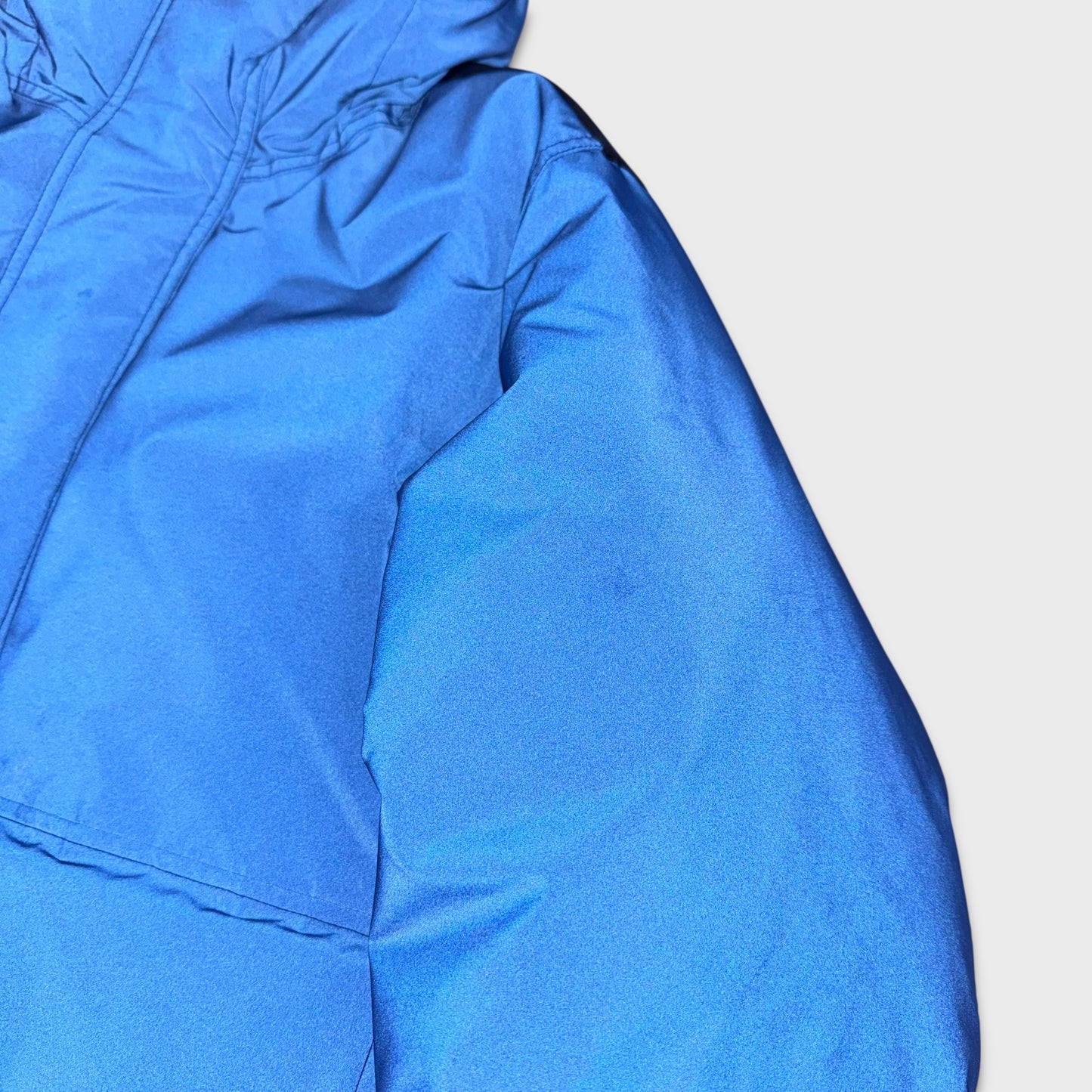 Stone Island Panno Resinato Plated Reflective Marina Down Jacket S