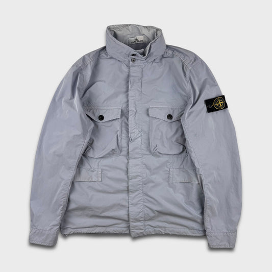 Stone Island Lavender Blue David Tela Light TC Jacket L
