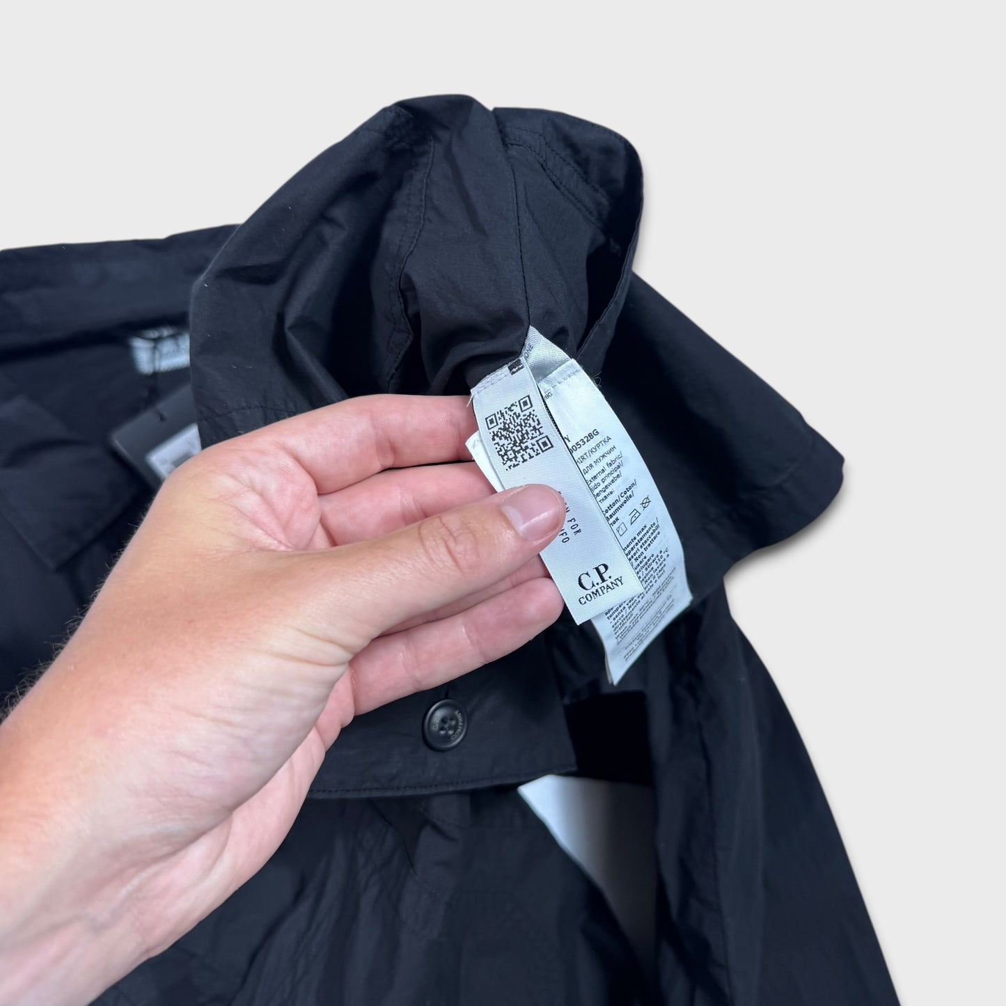 CP Company Tela Black Lens Overshirt BNWT XL