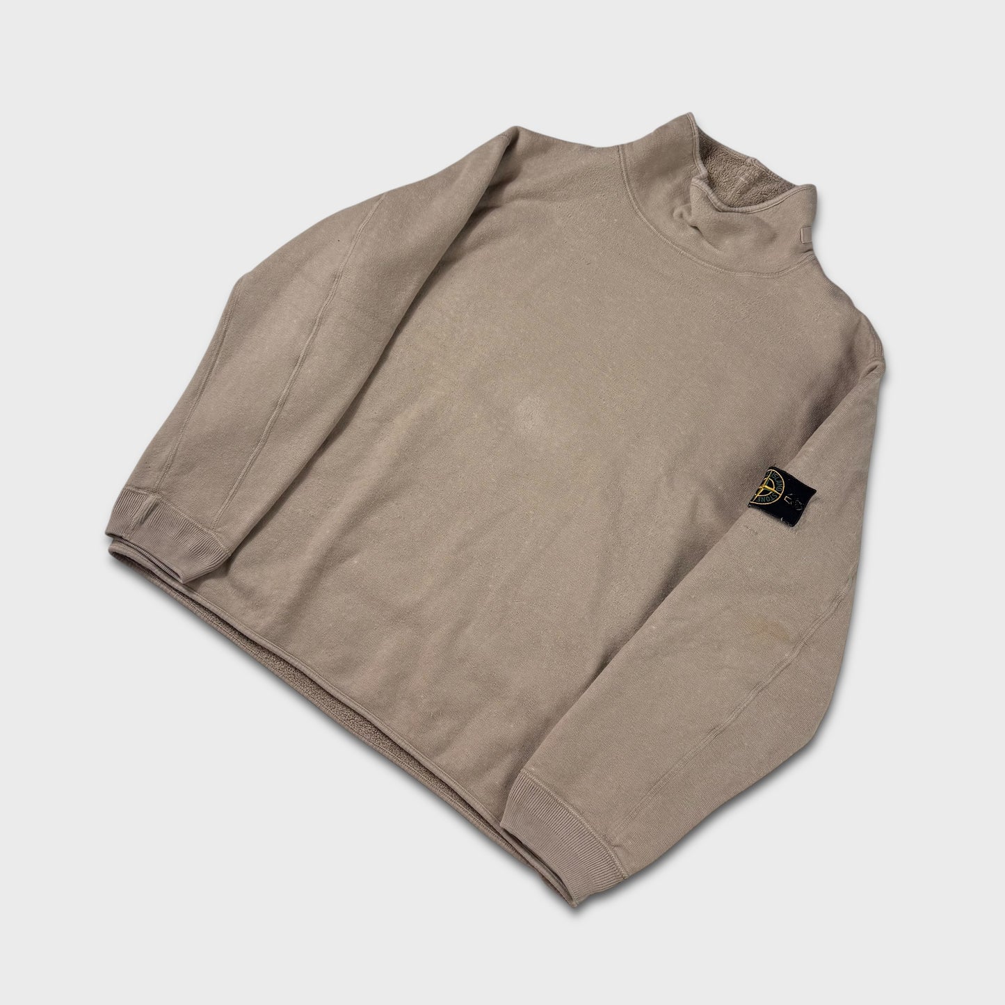 Stone Island Fleece Funnel Neck Jumper XXL