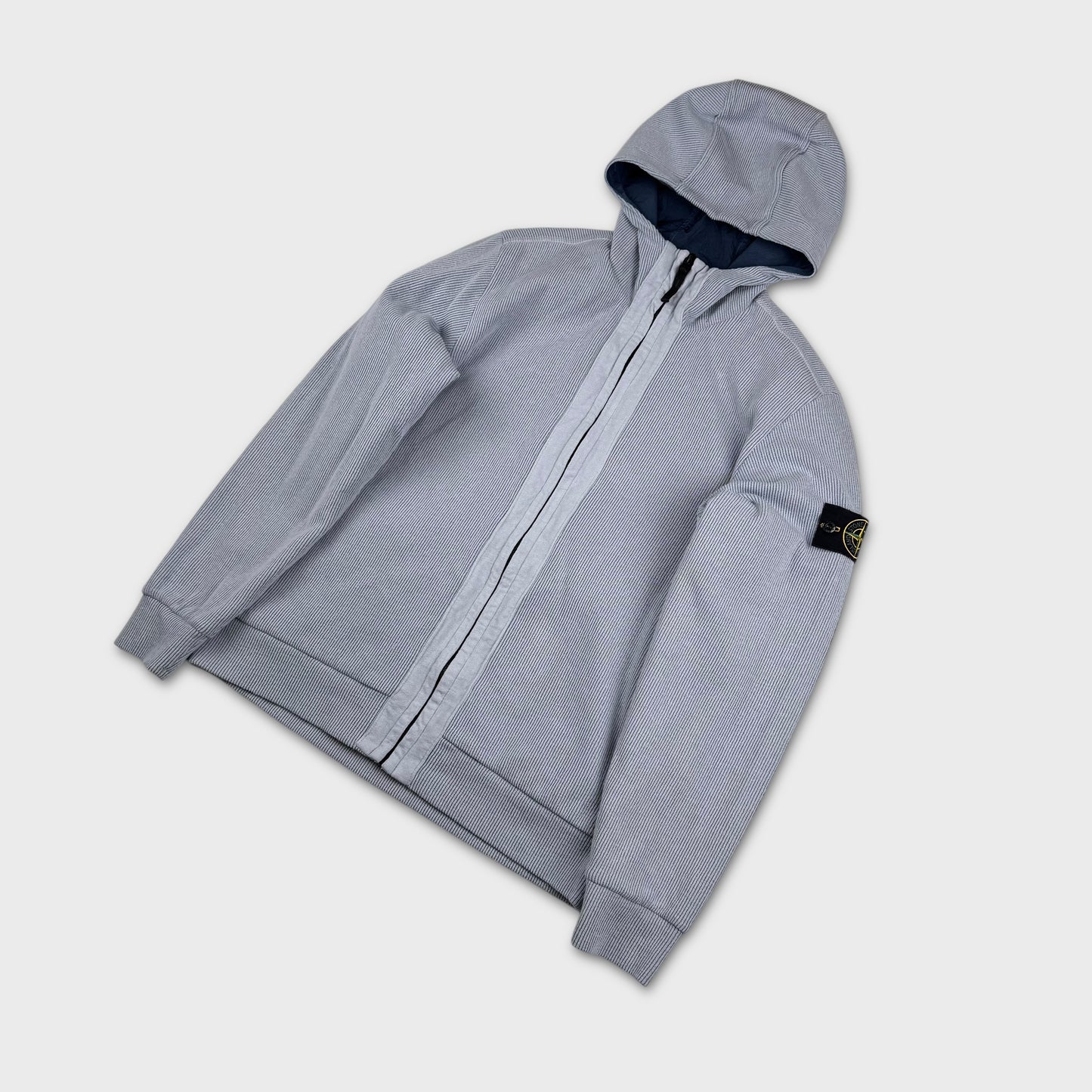 Stone Island 2023 Reversible Nylon Metal / Ribbed Cotton Jacket M
