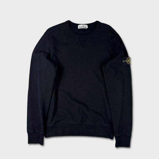 Stone Island Black Crewneck Sweatshirt M