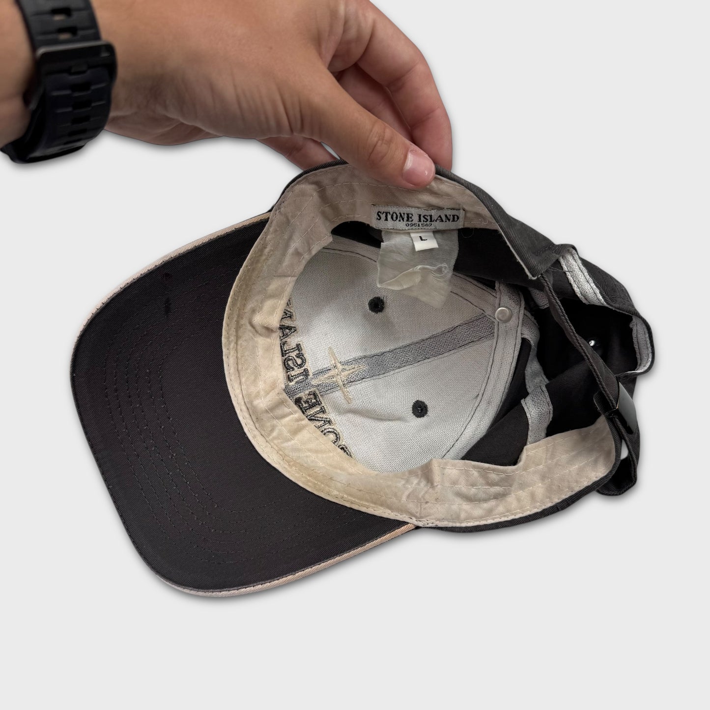Stone Island Vintage Grey Cap L