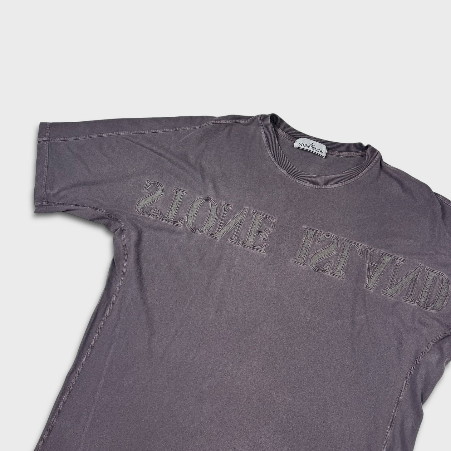 Stone Island Oversized Spellout T-Shirt L/XL
