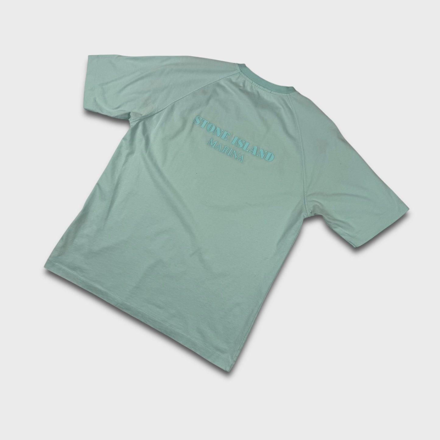 Stone Island Aqua Oversized Marina T-Shirt L