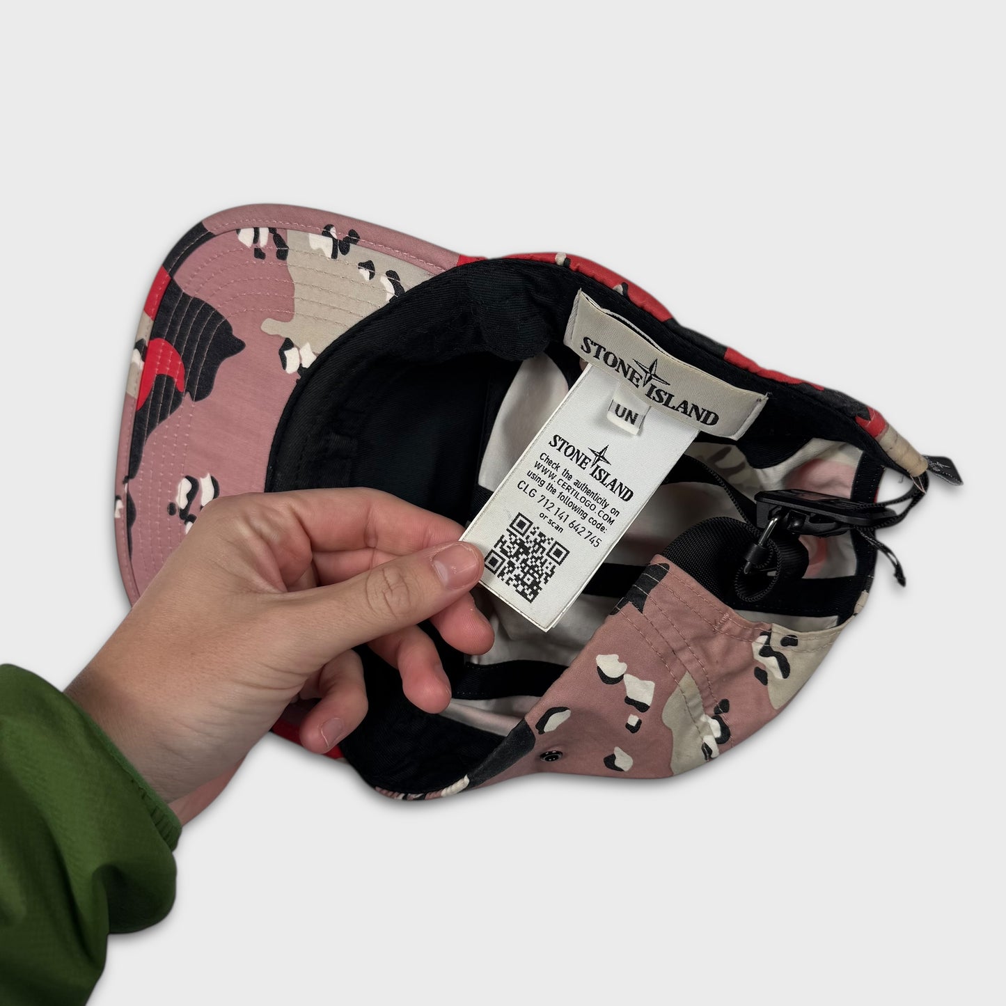 Stone Island Desert Camo Cap OS