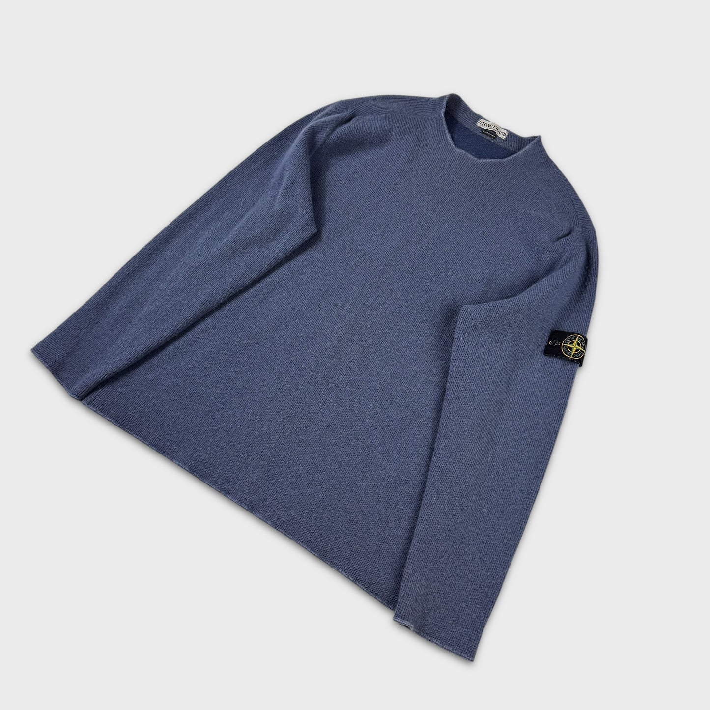 Stone Island 2000’s Ribbed Knit Jumper XXL