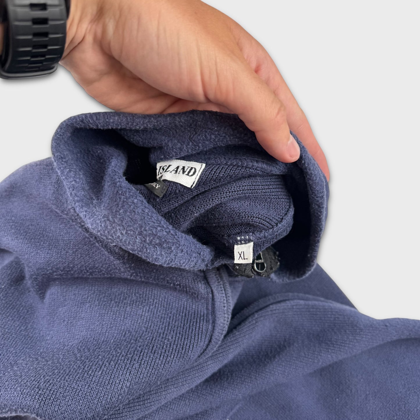 Stone Island Navy Vintage Zip Jumper M/L