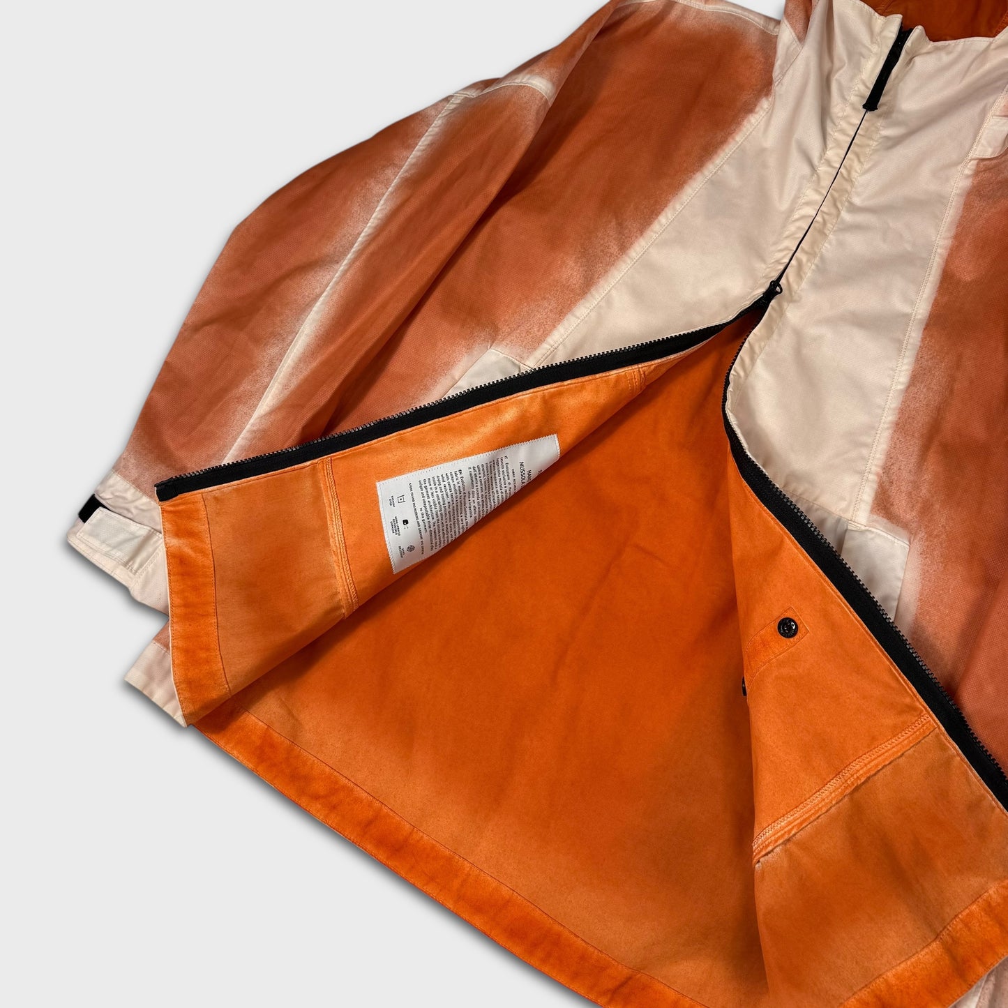 Stone Island Hand Sprayed Mussola Gommata-TC Jacket L