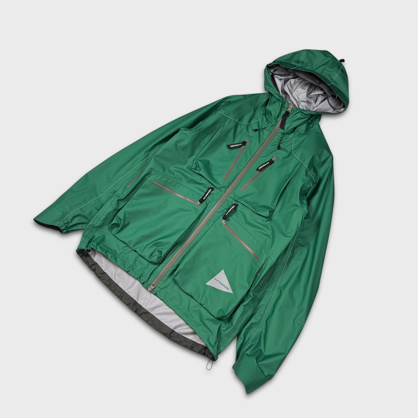 And Wander Pertex Field Water-Resistant Jacket M