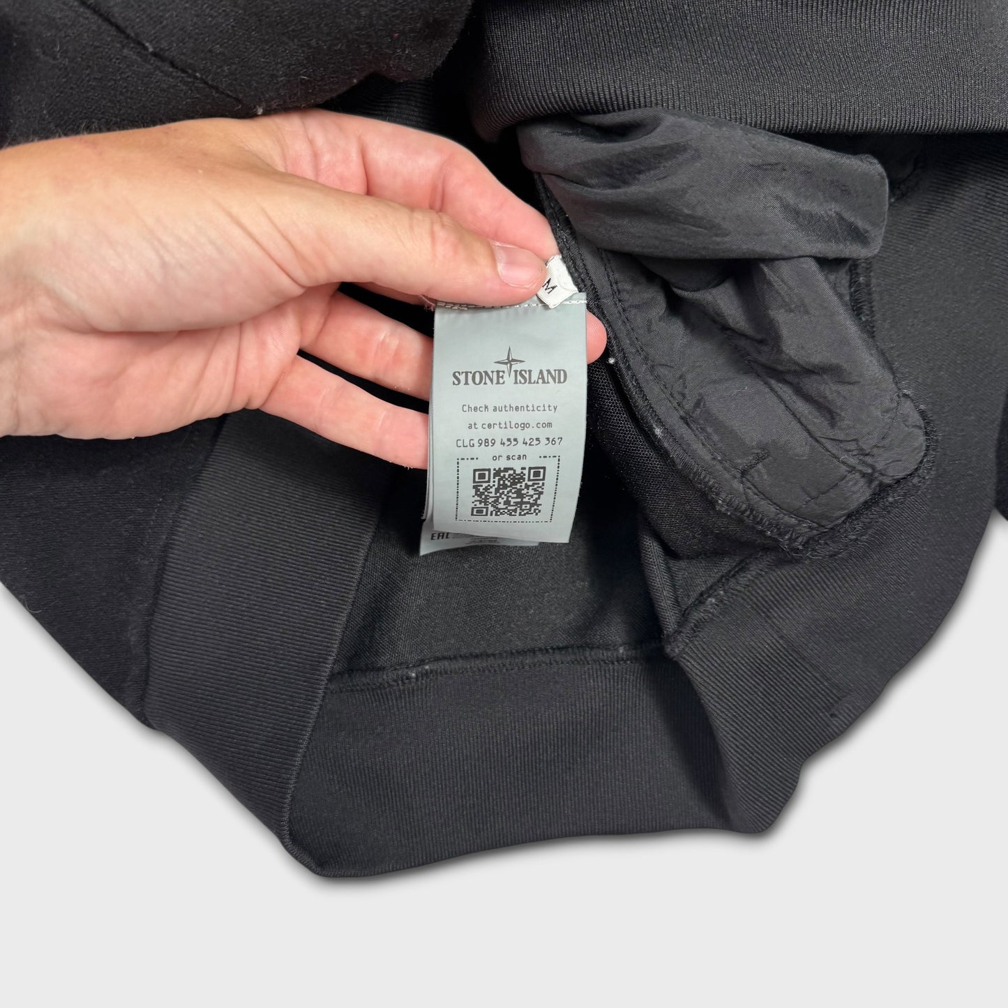 Stone Island Pullover Ghost Flock Hooded Jacket M
