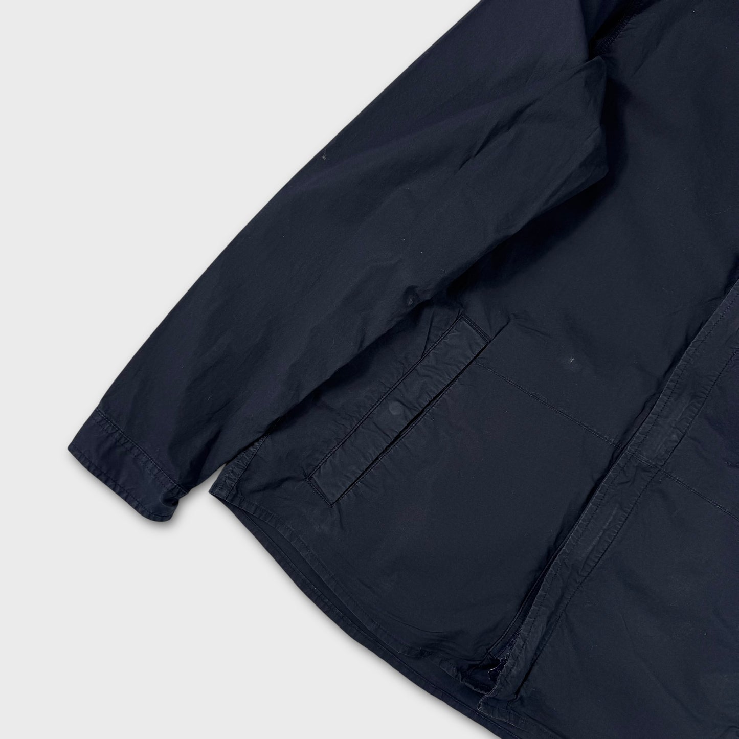 Stone Island ‘Ghost’ Navy Tela Overshirt M