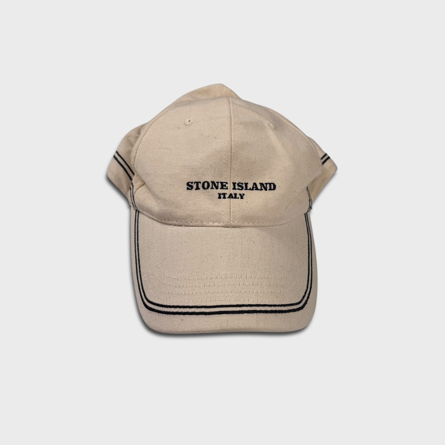 Stone Island Italy Beige Vintage Cap L