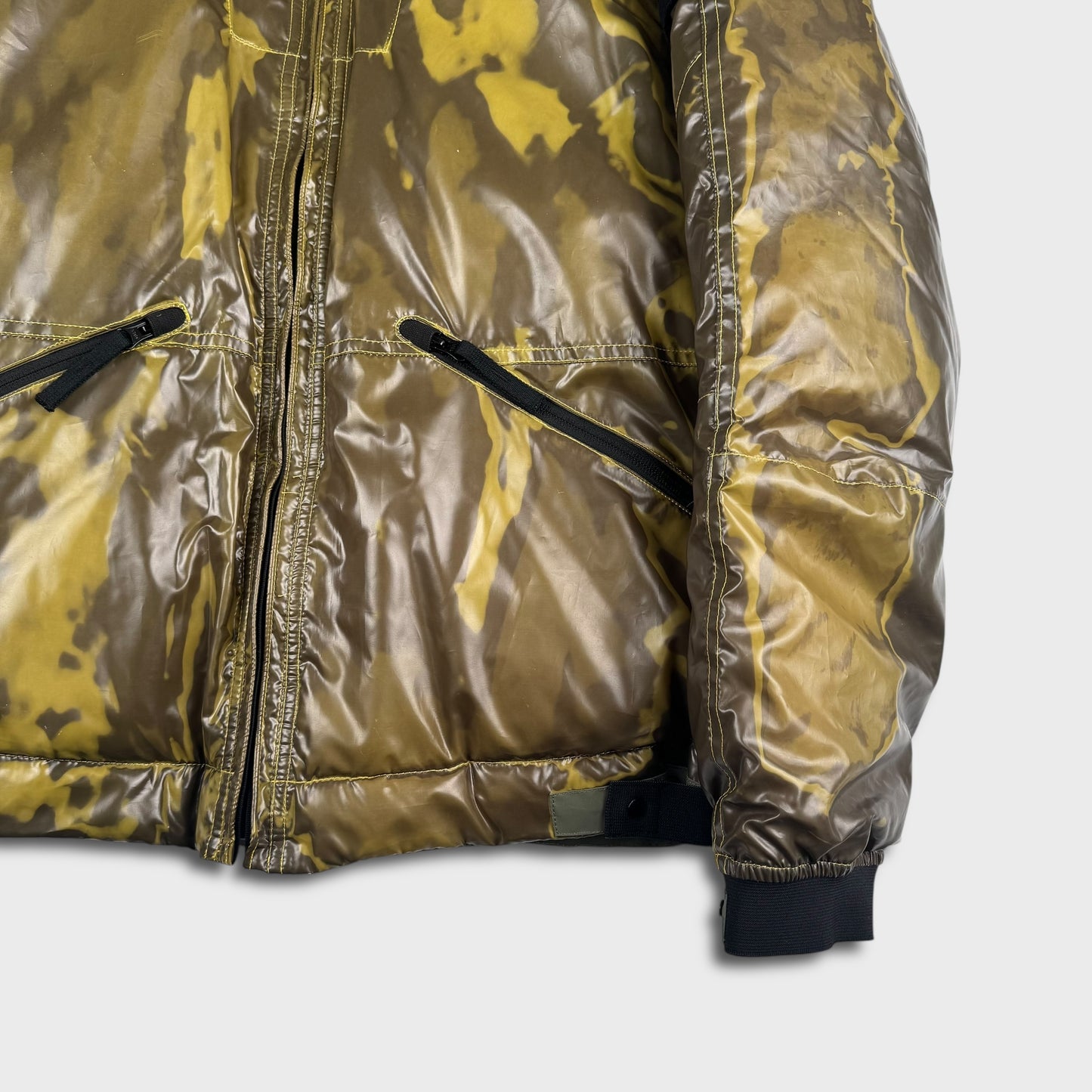 Stone Island ‘Ice Jacket’ Down Yellow / Brown M