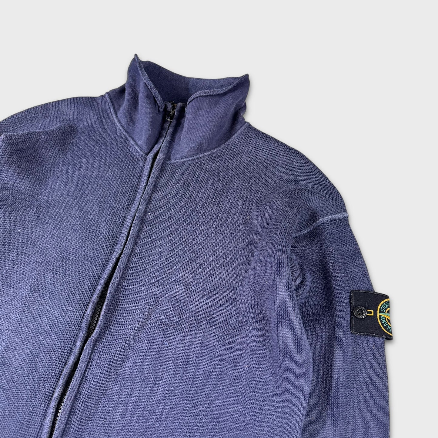 Stone Island Navy Vintage Zip Jumper M/L
