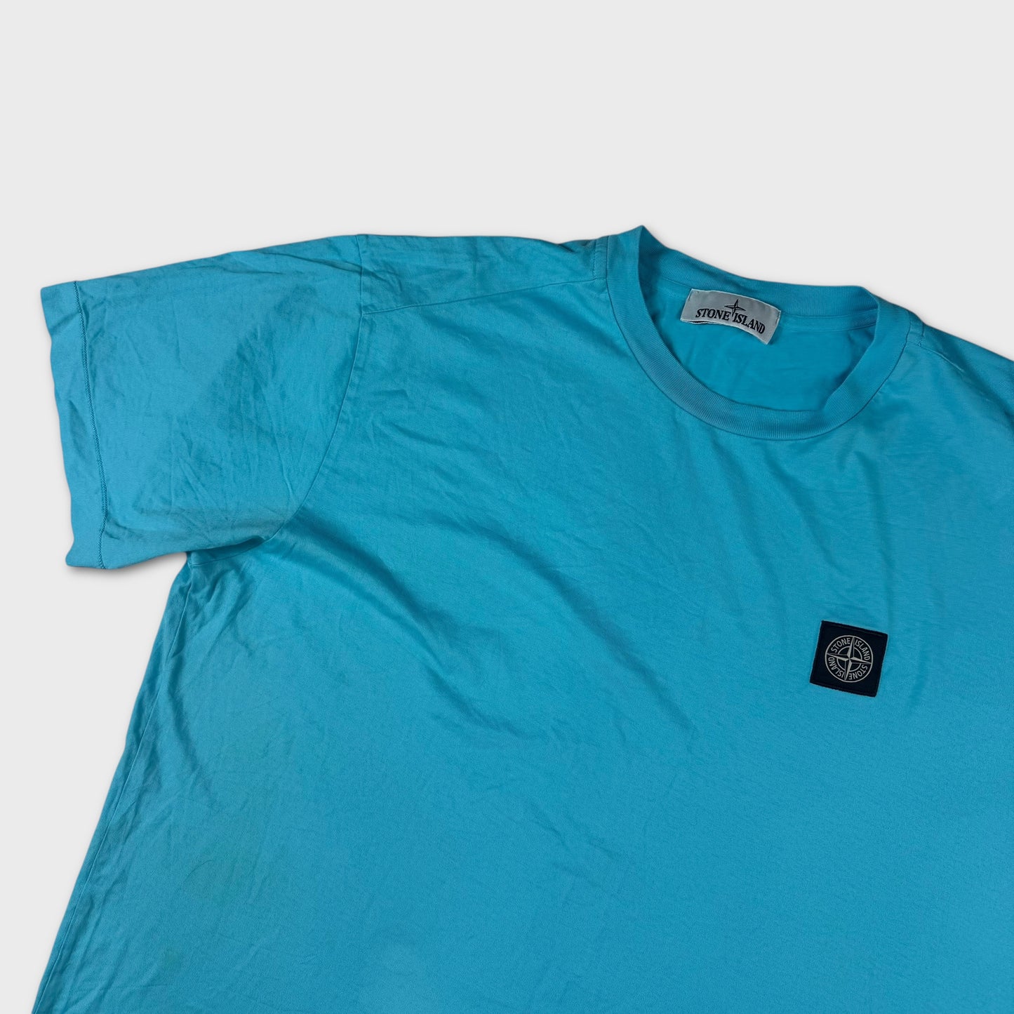 Stone Island Turquoise Compass T-Shirt XXL