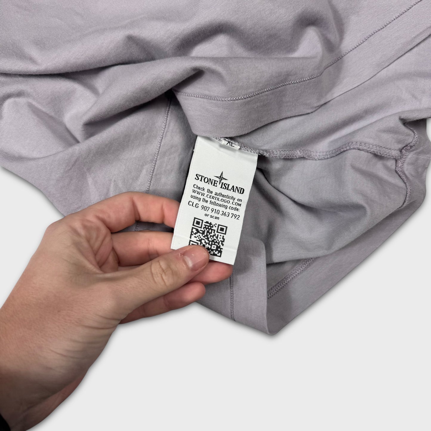 Stone Island Lavender Compass T-Shirt XL