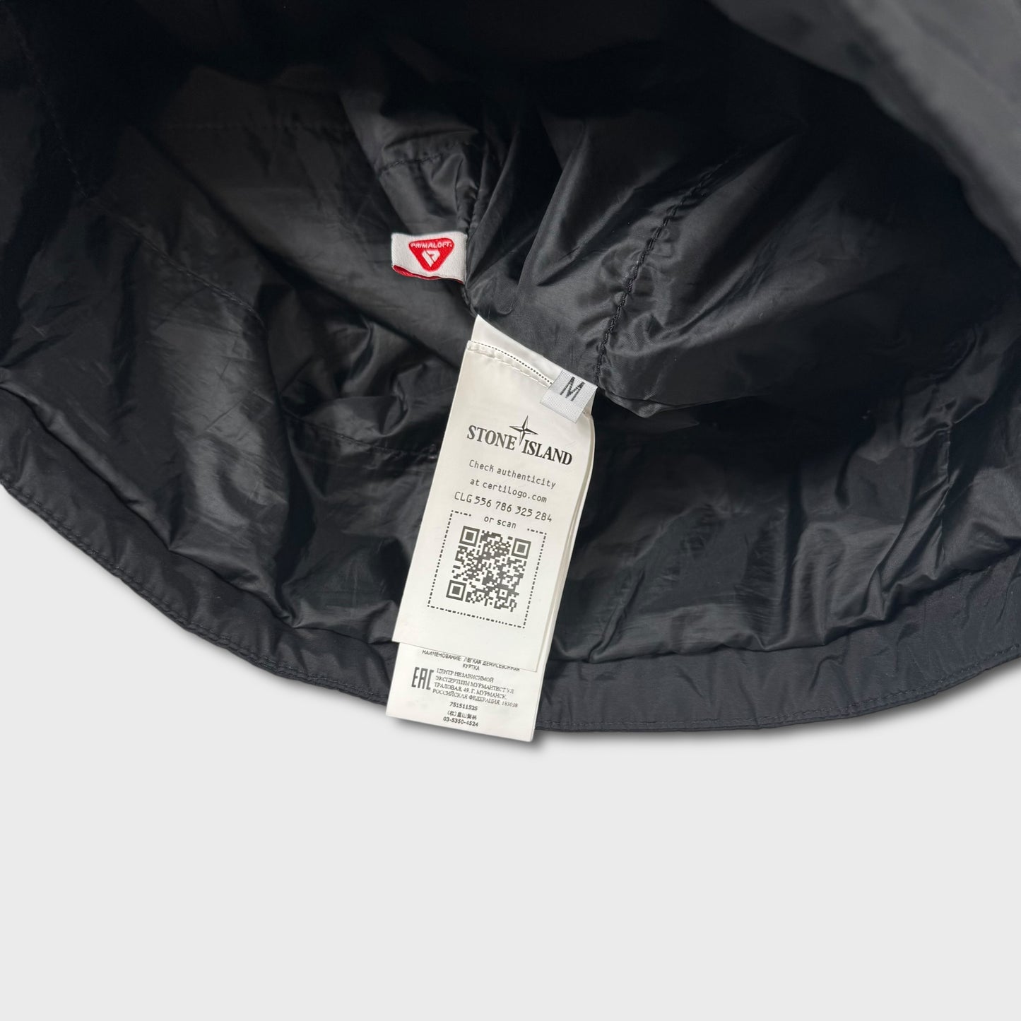 Stone Island Black Primaloft Padded Jacket M