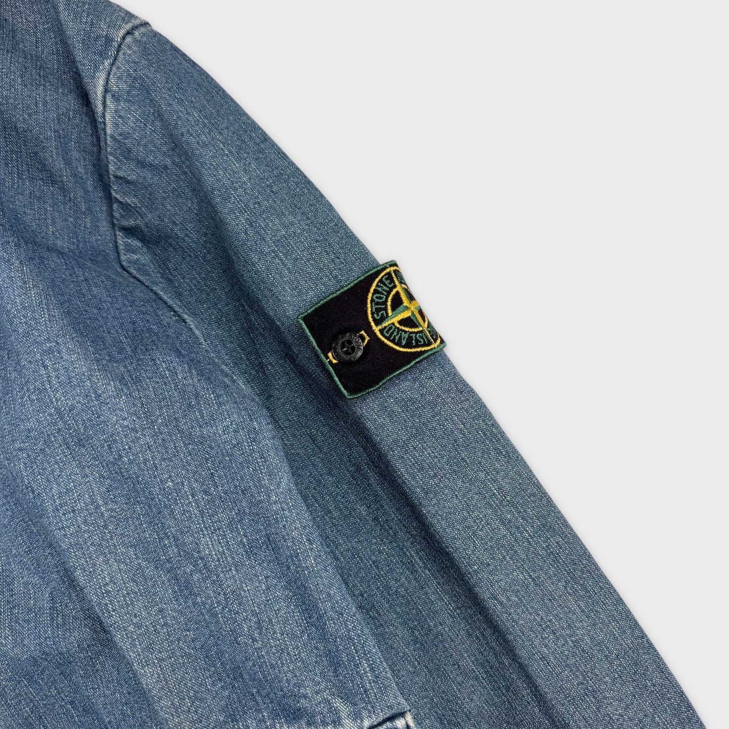 Stone Island SS1995 Denim Tela Stella Jacket XL