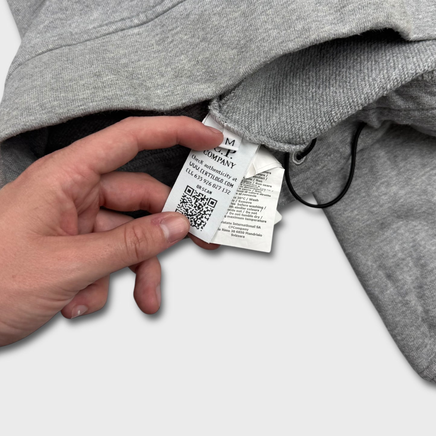 CP Company Full Zip Lens Hoodie M