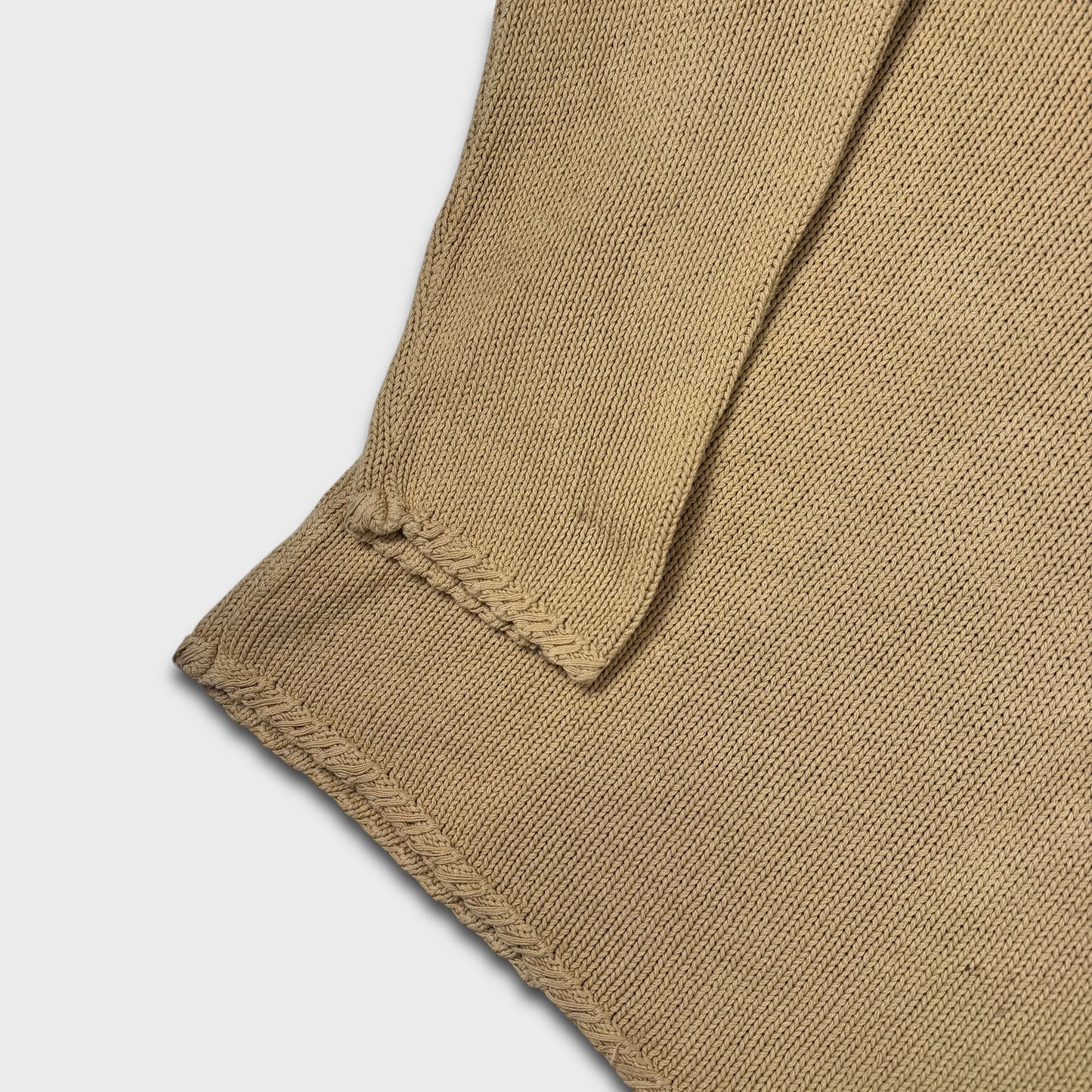 Stone Island ‘98 Yellow Cable Knit XXL