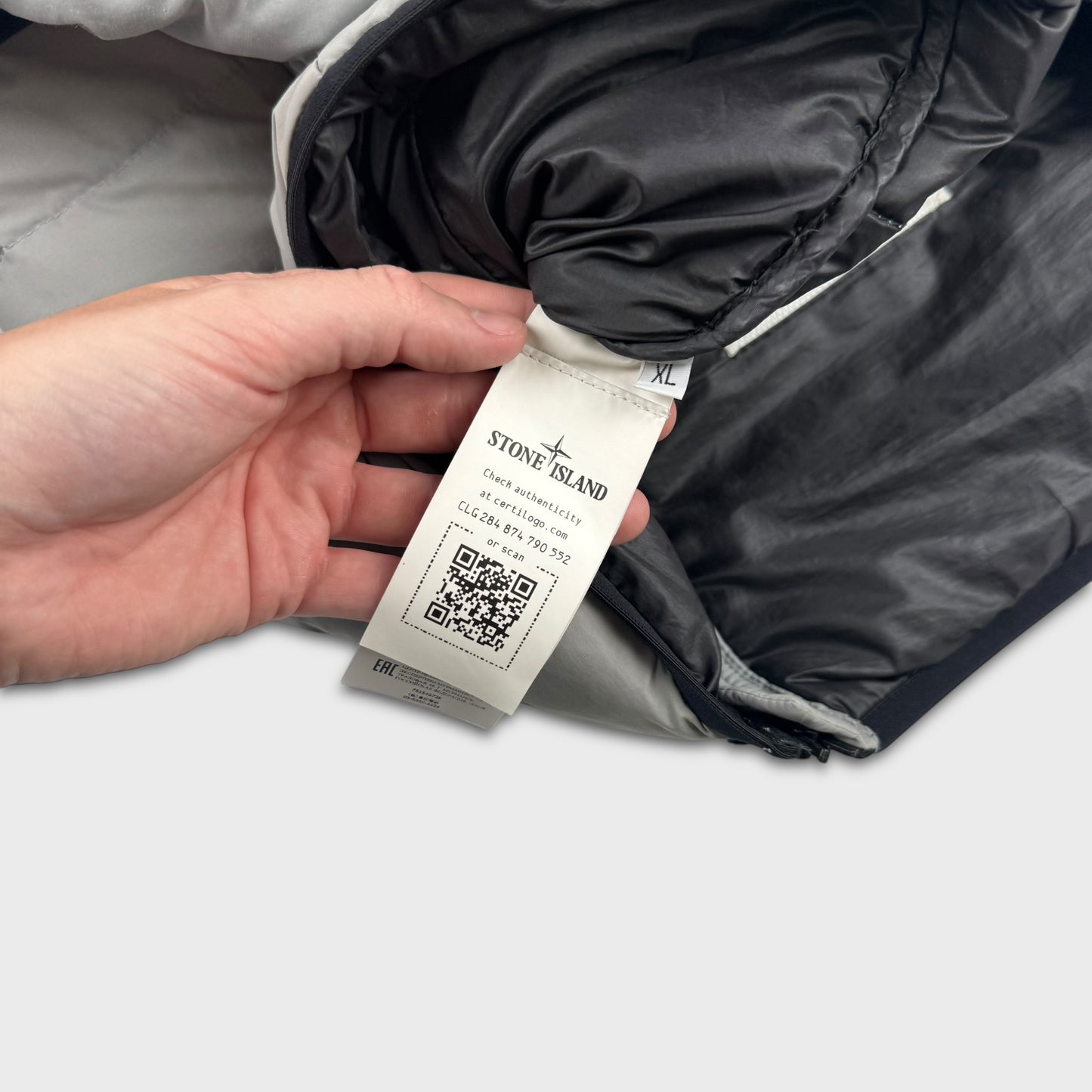 Stone Island O-Cotton R-Nylon Tela Jacket XL