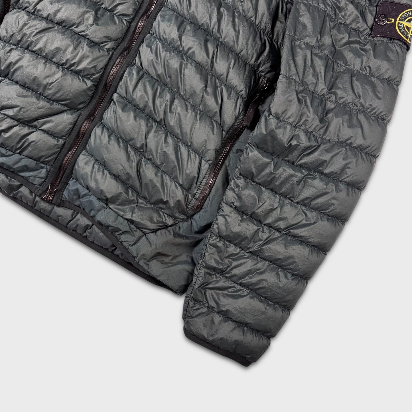 Stone Island Garment Dyed Micro Yarn Down Jacket L