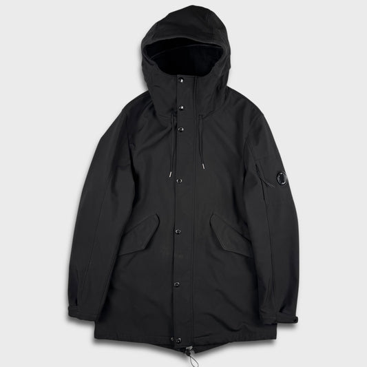 CP Company Black Fleece Shell Parka Jacket XL