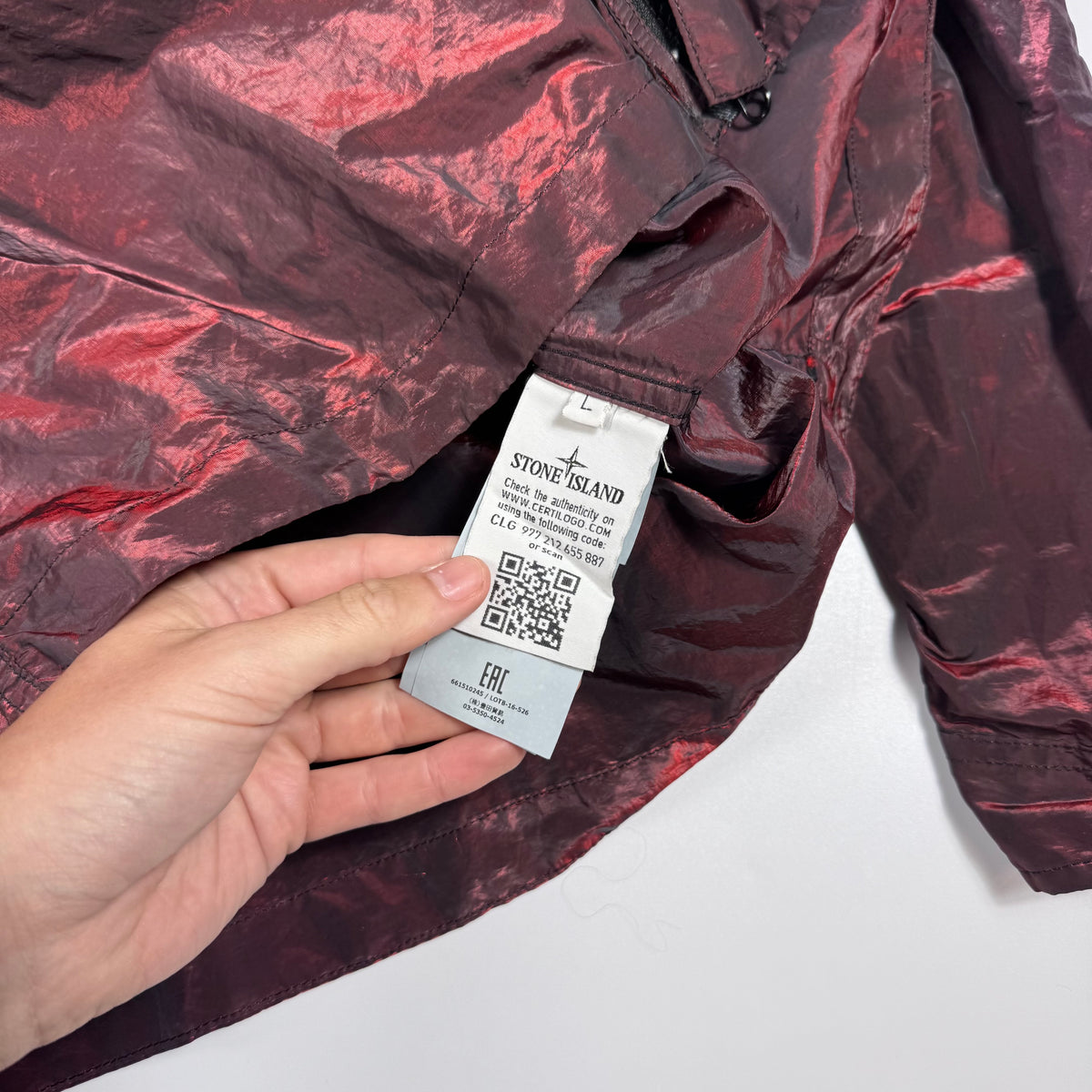 Stone Island Nylon Metal Weft Overshirt L