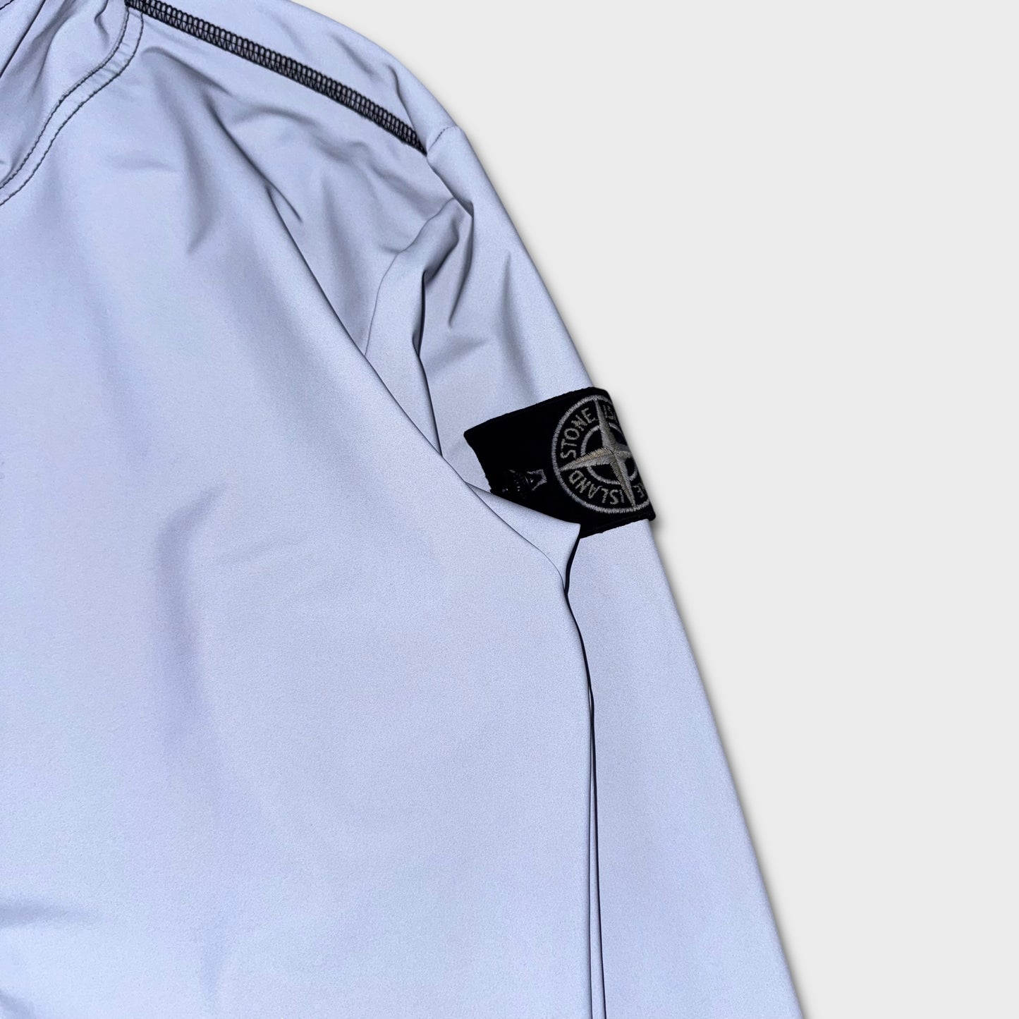 Stone Island Plated Reflective Hoodie S