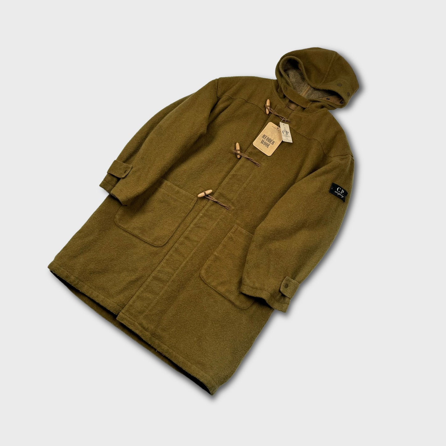 CP Company Rubber Wool 1980’s Parka NEW L