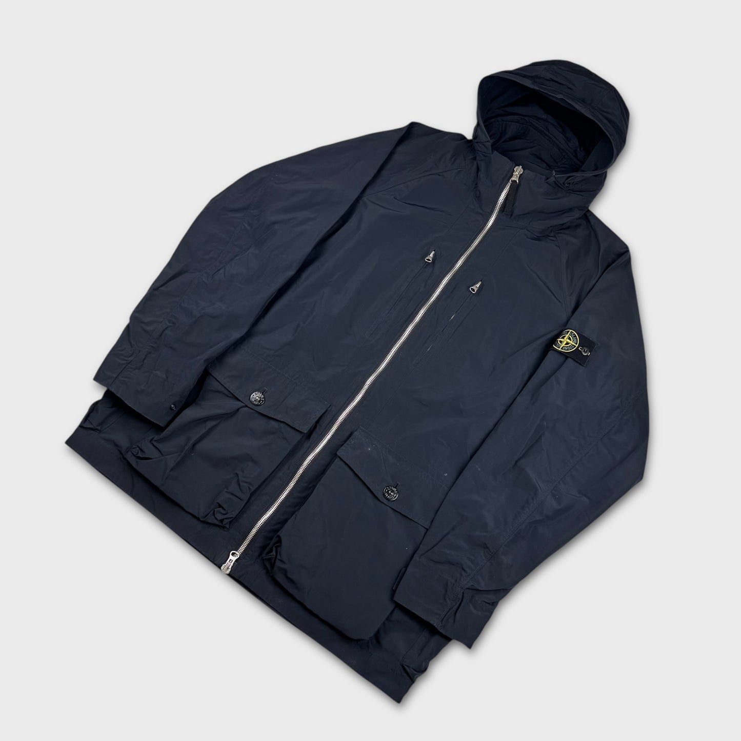 Stone Island Navy Micro Reps Jacket XXL