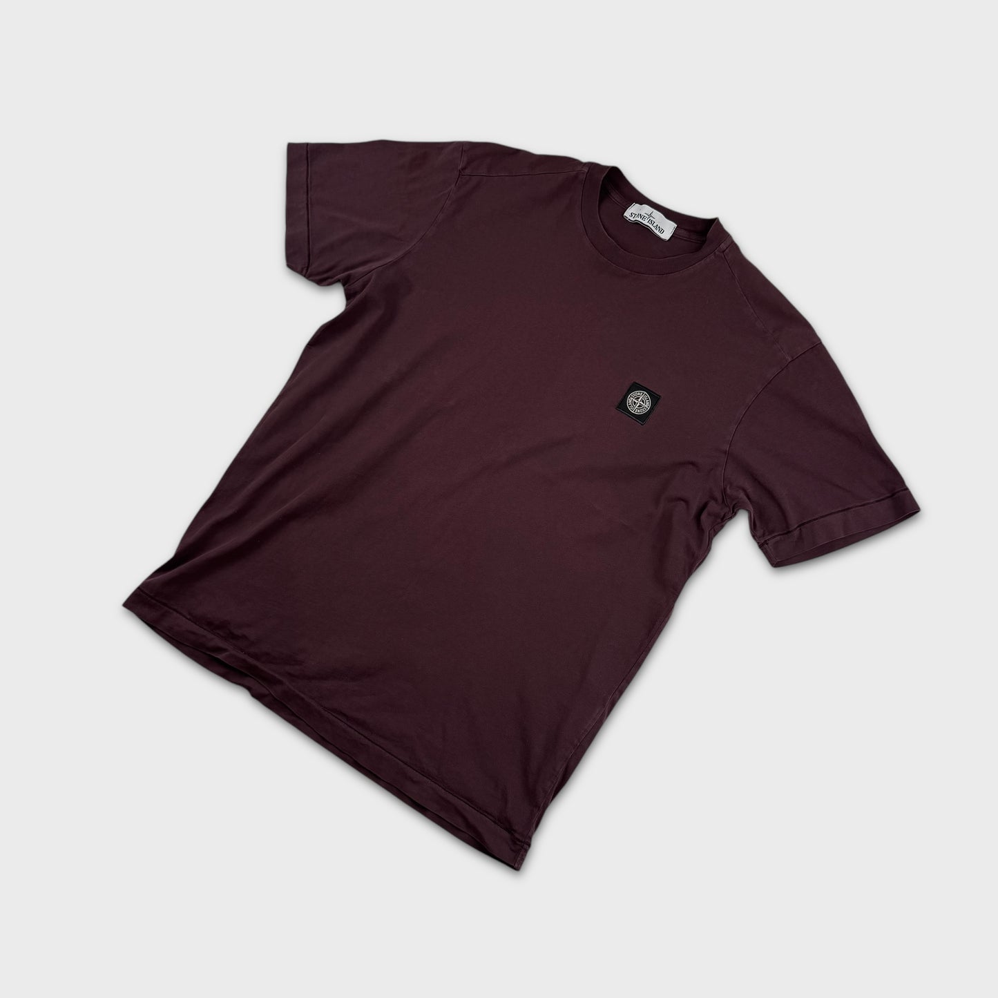 Stone Island Brown Compass T-Shirt L